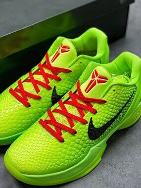 New Nike Kobe 6 Green Basketball Shoes